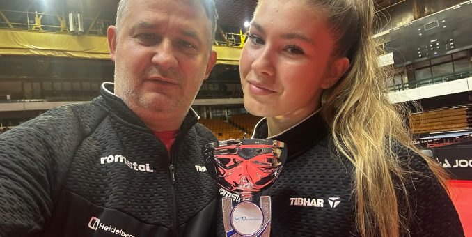 Jucătoarele de tenis de masă ale CSM-ului au dat recital în Serbia