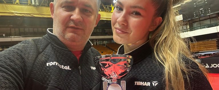 Jucătoarele de tenis de masă ale CSM-ului au dat recital în Serbia