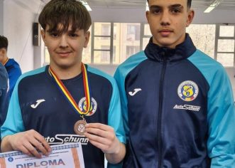 Bronz național școlar pentru un gimnast de la CSȘ Gloria