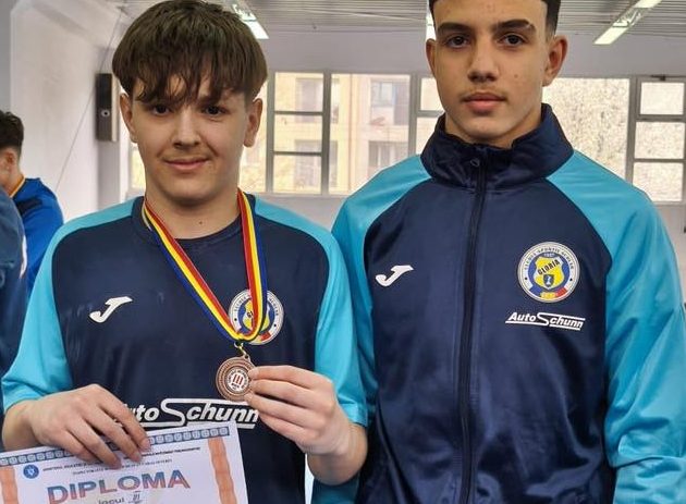 Bronz național școlar pentru un gimnast de la CSȘ Gloria