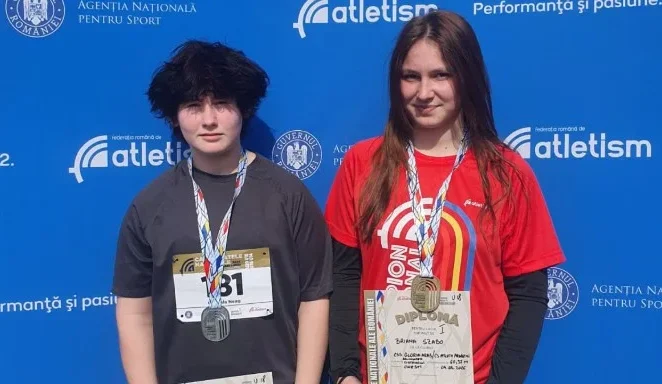 Atleții Gloriei au urcat pe podiumul național la aruncări lungi