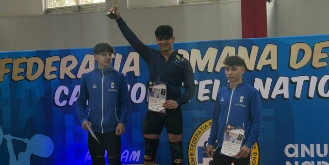 Halterofilii juniori arădeni și-au făcut treaba în capitală