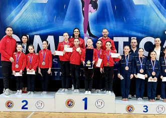 Gimnastele arădene au luat, la Deva, primele medalii naționale ale anului