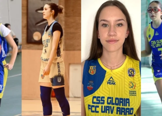 CSȘ Gloria trimite patru baschetbaliste la loturile naționale juvenile