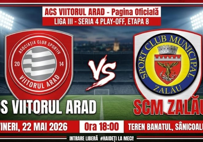 Viitorul Arad caută să puncteze chiar în ultima etapă din play-off