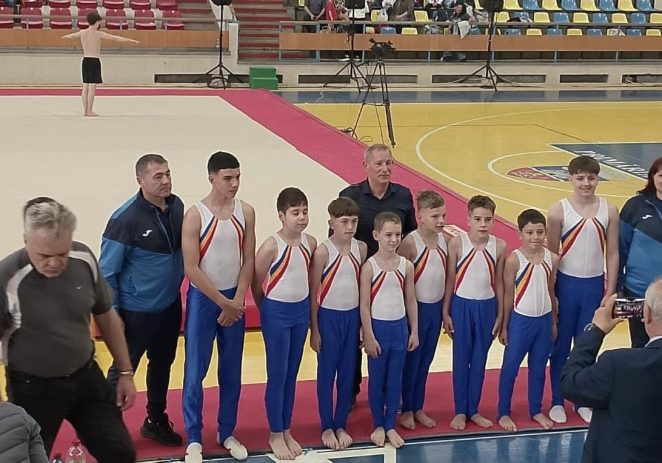 Gimnaștii arădeni au fost aproape de podium la prima etapă națională