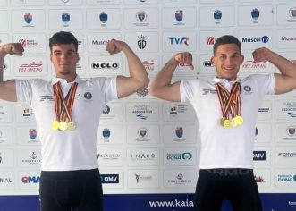 Kaiaciștii Ionuț Gherman și Șerban Fratu, cvadrupli campioni naționali la juniori!
