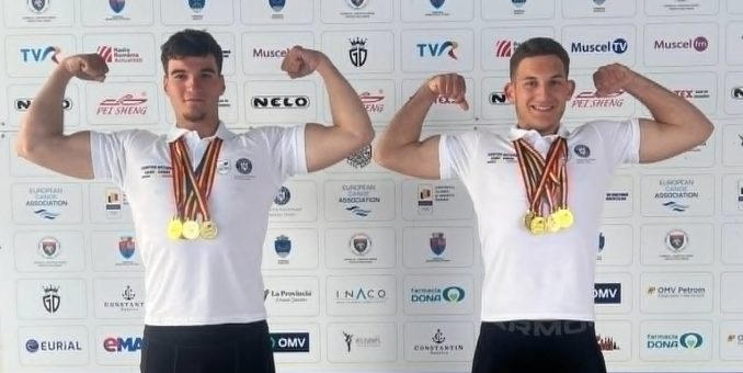 Kaiaciștii Ionuț Gherman și Șerban Fratu, cvadrupli campioni naționali la juniori!