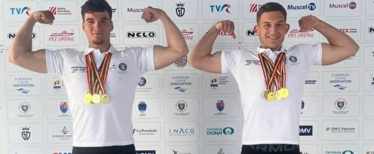 Kaiaciștii Ionuț Gherman și Șerban Fratu, cvadrupli campioni naționali la juniori!