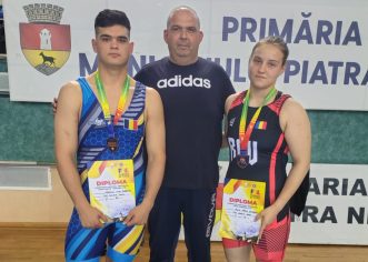 Petrean și Hotăran au urcat pe podiumul național U20