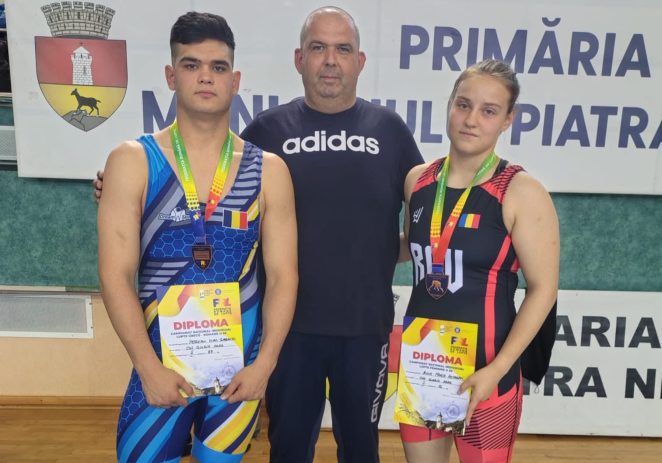 Petrean și Hotăran au urcat pe podiumul național U20