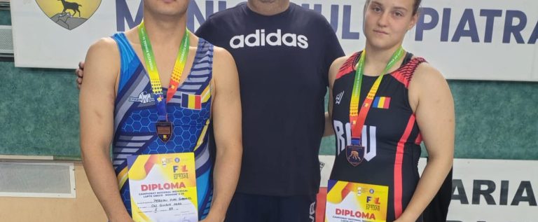 Petrean și Hotăran au urcat pe podiumul național U20