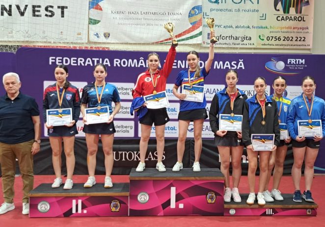 Maya Madar este triplă medaliată la Naționalele sub 15 ani!