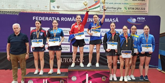 Maya Madar este triplă medaliată la Naționalele sub 15 ani!
