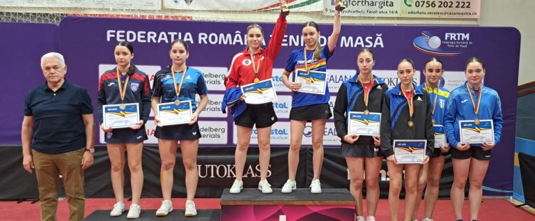 Maya Madar este triplă medaliată la Naționalele sub 15 ani!