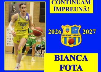 Bianca Fota va continua la FCC UAV Arad