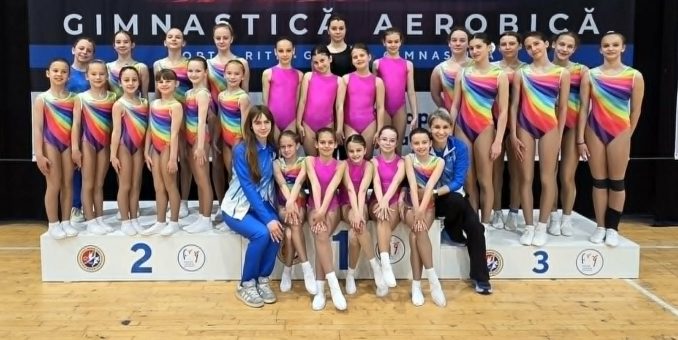 Loturile naționale de aerobic vin la Cupa Aerogym, de la Arad
