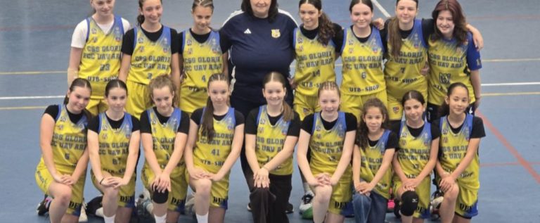 Baschetbalistele sub 13 ani de la Gloria au defilat spre turneul final