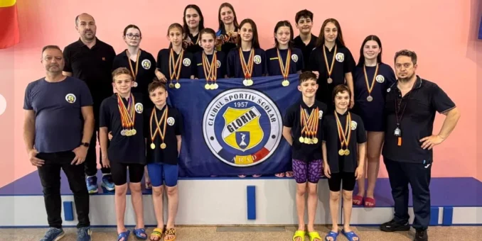 Înotătorii arădeni au făcut valuri la Campionatele Naționale Școlare