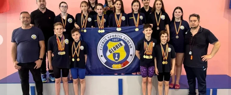 Înotătorii arădeni au făcut valuri la Campionatele Naționale Școlare