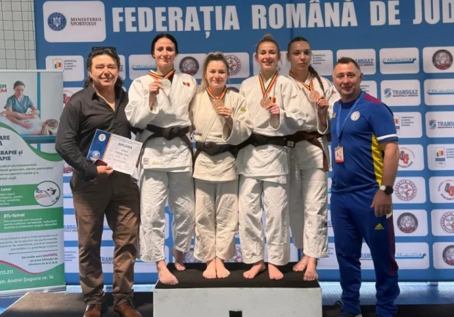 Patru medalii arădene pe tatami, la Naționalele de seniori de la Ghioroc