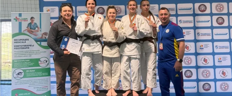 Patru medalii arădene pe tatami, la Naționalele de seniori de la Ghioroc