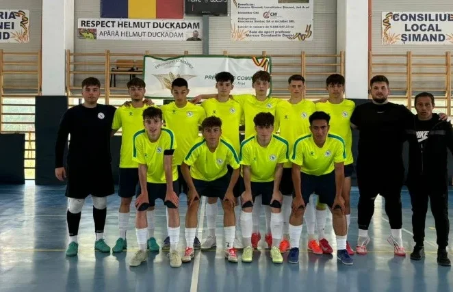 Șimăndanii sunt gazdele turneului final de futsal la U19