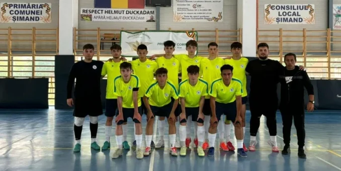 Șimăndanii sunt gazdele turneului final de futsal la U19