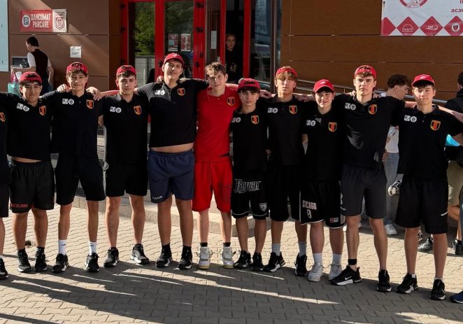 AMEFA a pătruns în careul de ași și la U18, în poloul la nivel național