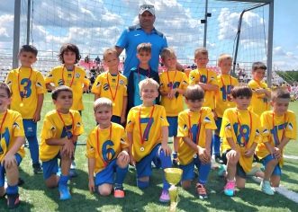 Echipele Gloriei au fost pe podium la Cupa Viitorul Arad la fotbal