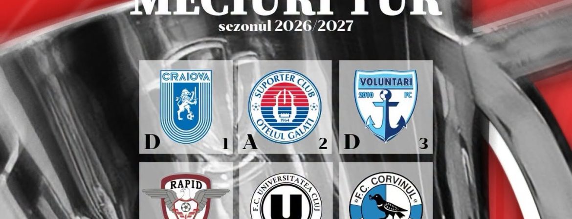 UTA debutează în noul sezon pe terenul campioanei din Craiova!