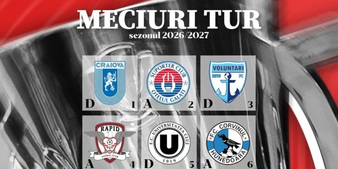 UTA debutează în noul sezon pe terenul campioanei din Craiova!