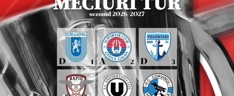 UTA debutează în noul sezon pe terenul campioanei din Craiova!