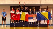 Alesia Sferlea, campioană și cvadruplă medaliată balcanică la tenis de masă!