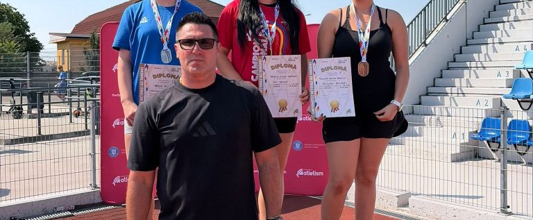 Aradul are aruncători medaliați național la categoria sub 18 ani