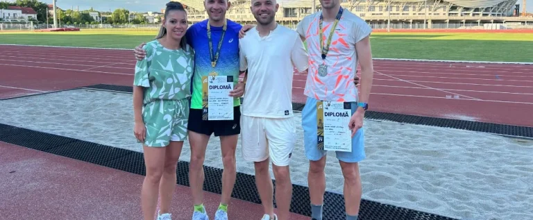 Atleții arădeni s-au remarcat la Campionatele Internaționale ale României