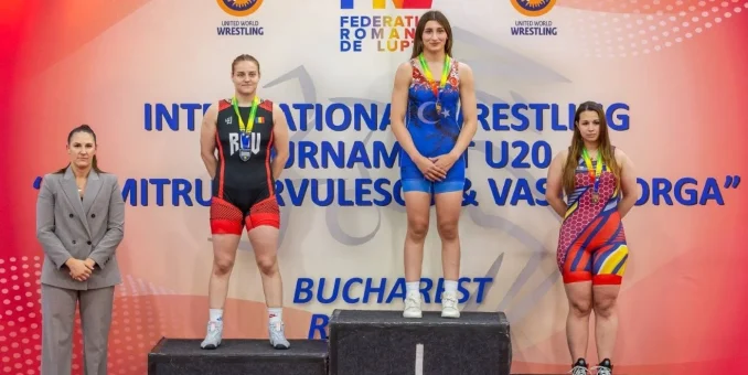 Hotăran și Petrean au urcat pe podium la un puternic turneu de lupte