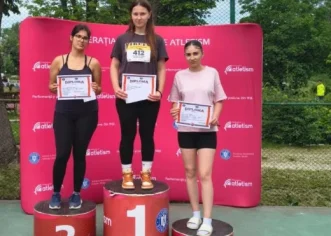 CSȘ Gloria Arad are clasări naționale pe podium la atletism și judo