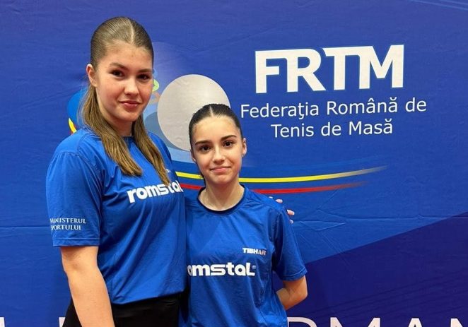 Sferlea și Madar joacă la Europeanul de tenis de masă pentru juniori