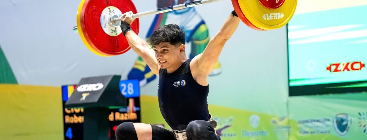 Halterofilul Roberto David Razim Ciurar a confirmat la Mondialele de juniori II