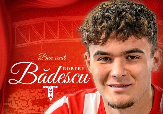 Robert Bădescu este a șaptea achiziție estivală la UTA