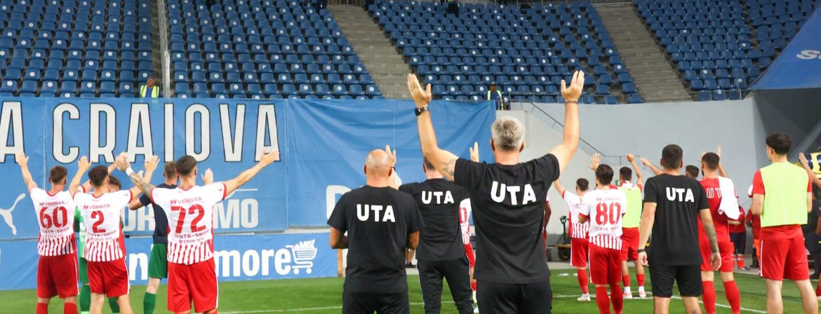 UTA nu a rezistat în fața campioanei din Craiova