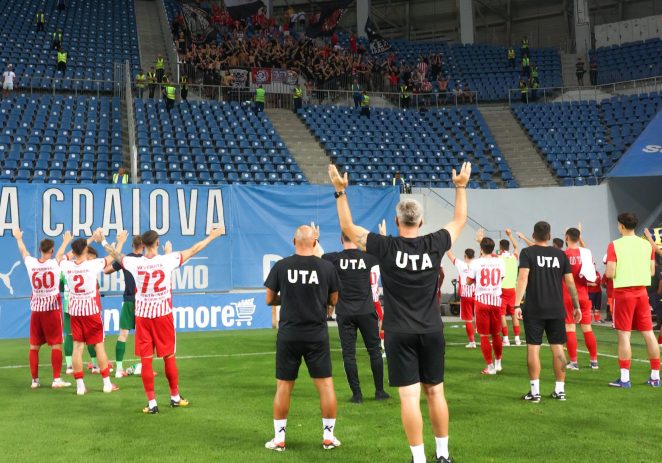 UTA nu a rezistat în fața campioanei din Craiova