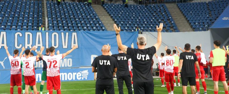 UTA nu a rezistat în fața campioanei din Craiova