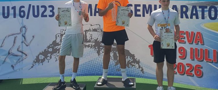 Doi sulițași ai Gloriei au urcat pe podiumul național