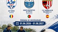 AJF Arad a obținut finanțare Erasmus, alături de parteneri iberici