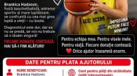 Branki Hadzovic continuă lupta și are nevoie de ajutorul nostru