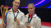 Triumf arădean la Cupa Mondială de aerobic, din Oradea Arena