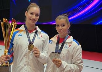 Triumf arădean la Cupa Mondială de aerobic, din Oradea Arena