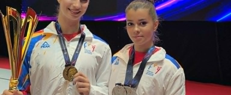 Triumf arădean la Cupa Mondială de aerobic, din Oradea Arena